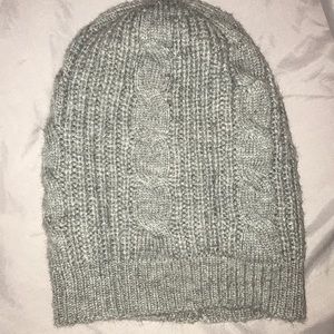 Gray Slouchy Beanie